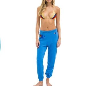 Aviator Nation Sweatpants- Cobalt Blue